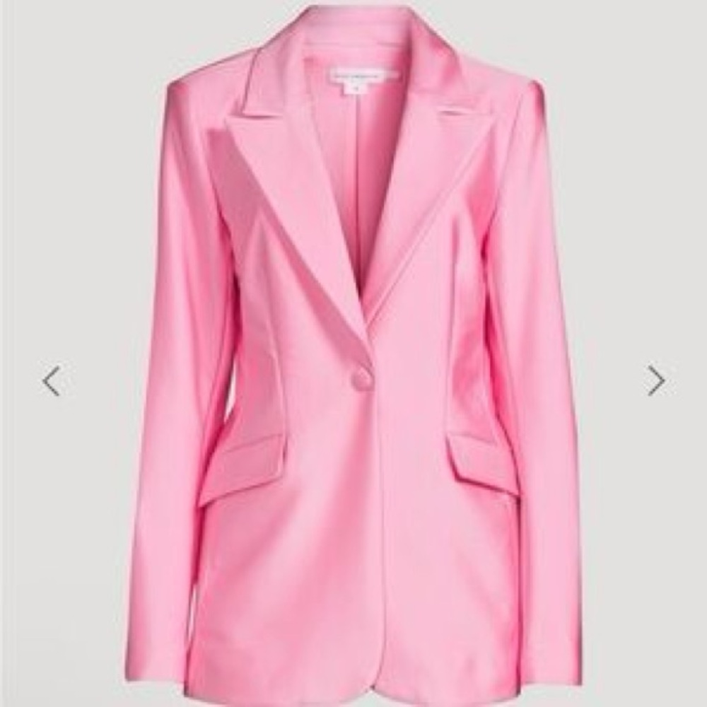 Good American Disco Blazer Pink Sz XL
